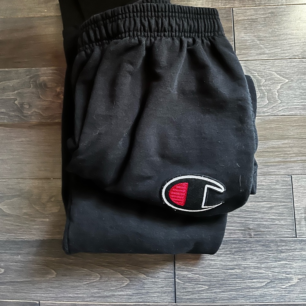 Black champion sweatpants